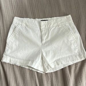 Women's White Shorts